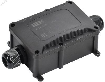 Коробка распределительная герметичная WTP-409 2 ввода IP68 IEK