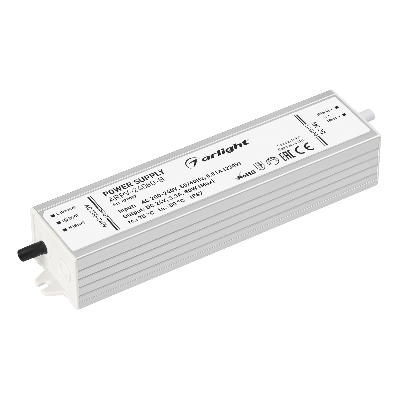 Блок питания ARPV-24080-B (24V, 3.3A, 80W) (ARL, IP67 Металл, 3 года)