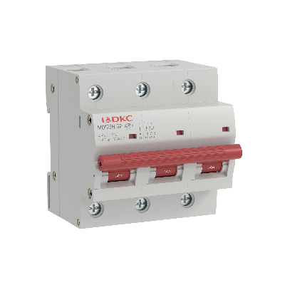 Выключатель автоматический модульный YON max типа MD125H, 10кА, 3 полюса, хар-ка D, 100А