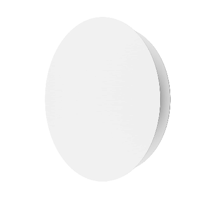 Решетка вентиляционная D130 сетка разъемная на магнитах D170, цвет белый