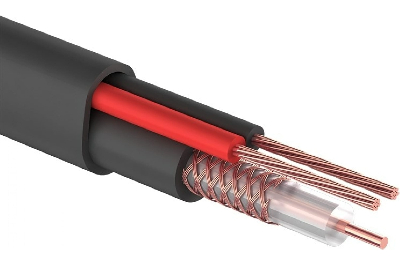 Кабель КВК-П-2 +2x0,75 кв.мм (Cu/CCA) черный (200 м) PROconnect