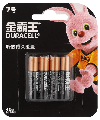 Элемент питания Duracell ААА алкалиновый 1,5v 4 шт. LR03-4BL Basic (CN)