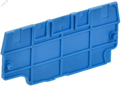ARMAFIX Заглушка EPCX2.5-3 BU для колодки клеммной CP/CX2.5-3 синяя IEK