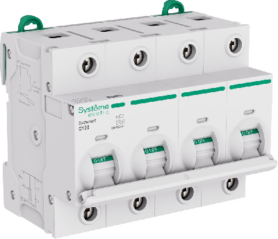 Автоматический выключатель (АВ) 27мм C 100A 4P 10 kA 400В Systeme9