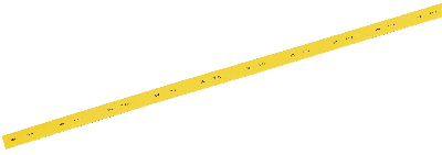 Трубка термоусаживаемая ТТУ 40/20 желтая (1м)