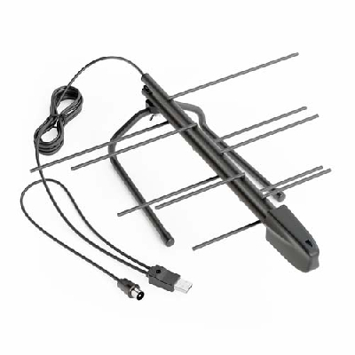 Антенна комнатная активная ТВ BAS-5133-USB Меркурий 3.0