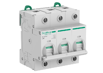 Автоматический выключатель (АВ) 27мм D 80A 3P 10 kA 400В Systeme9