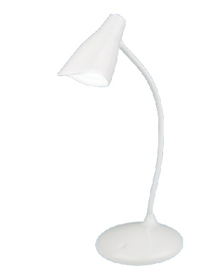 Светильник настольный TLD-559 Ivory/LED/280Лм/5000K/Diммer 3W. Сенсорный выключатель. белый