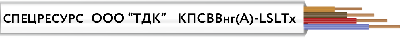 Кабель КПСВВнг(A)-LSLTx 1х2х0.75