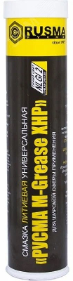 Смазка синяя высокотемпературная универсальная литиевая M-Grease XHP РУСМА 0,4 кг