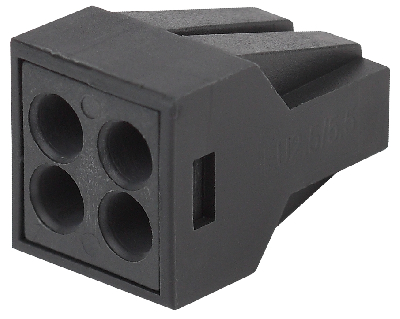 Клемма СМК с пастой серии 304, 4 отверстия, 0,5-2,5 мм2 10 NO-224-53