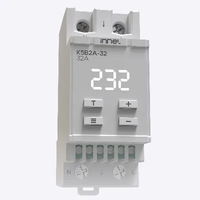 Реле напряжения и тока K5B2A с механически объединенным разрывом L и N 32А