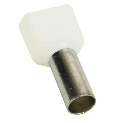 Наконечник штыревой втулочный под два провода НШвИ2 OptiKit T-Shv2-PVC- 10-14 (100шт)
