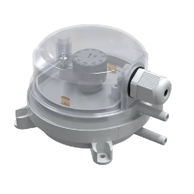 Датчик перепада давления 150-1500 Па, IP65, регулируемый дифференциал