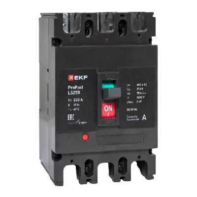Выключатель автоматический LS250 25кА 3P 250А     ProPact