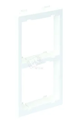 Connect Адаптер вертикальный на 2 модуля K45 45х45мм CIMA-модуль 52x108 мм SC белый