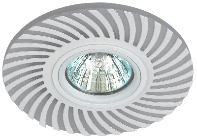 Светильник декор cо светодиодной подсветкой MR16, 220V, max 11W, белый DK LD32 WH /1