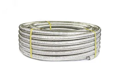 Труба гофрированная из нерж. стали SS304 20А, отожженная, 10м