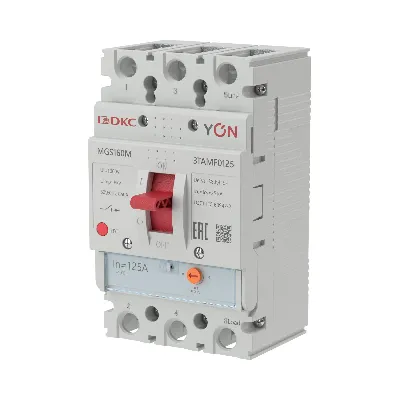 Автоматический выключатель YON MGS160 3P 100-125A 25kA