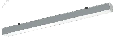 Светильник светодиодный FLORA-50 27 993х50х70 CRI80 4000 microprisma-opal IP40 красный RAL3020 met AB, накладной/подвесной