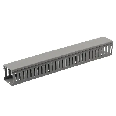 Кабель-канал KK-40-40-PERF перфорированный серый 40х40мм 36м