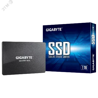 Накопитель SSD 2.5'' 1TB, SATA 6Gb/s, TLC NAND, 550/500 Мб/с