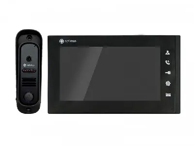 Видеодомофон аналоговый 7'' TFT LCD 800х480 цветной 1080Р