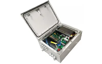 Коммутатор управляемый уличный L2 6 портов RJ45/SFP 10 100 Мб/с PoE 160Вт с ИБП