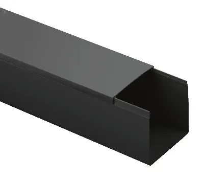 Кабель-канал KK-B-60-60 черный 60x60мм 12м