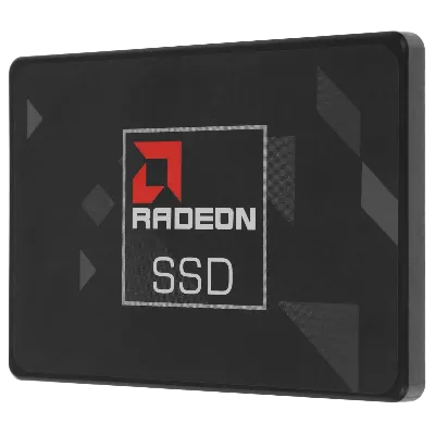 Накопитель SSD 2.5'' 256 ГБ R3 Series, SATA III, 3D NAND, 520/450 Мб/с