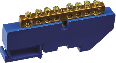 Шина нулевая на DIN-изол NBB-M69-8D/B