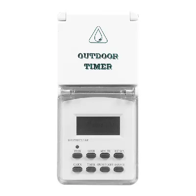 Розетка с таймером (недельная) электронная IP44 16А 3500W ТМ23