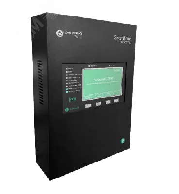 Станция пожарной сигнализации с защитой от систем.ошибки, цвет.LCD тачскрин 7", до 24 шлейф.