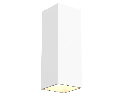 Светильник светодиодный ДПО-10Вт настенный WL-Cube IP54 3000K угол 60° 80х150х65mm белый
