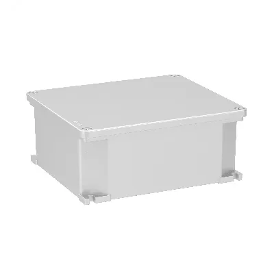 Коробка ответвительная 178х155х74мм IP66 RAL9006 алюминиевая
