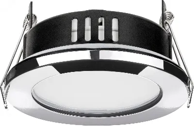 Светильник встраиваемый СВ 01-09 GX53 230 В 50 Гц хром IP54