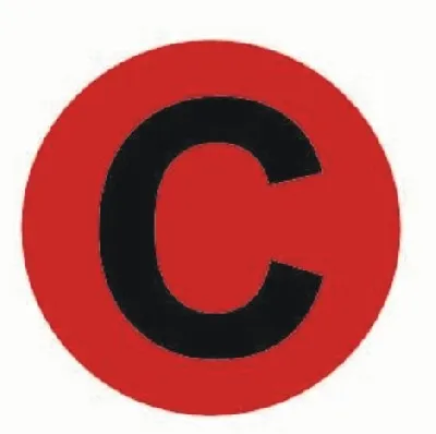 Наклейка C d=20мм EKF PROxima