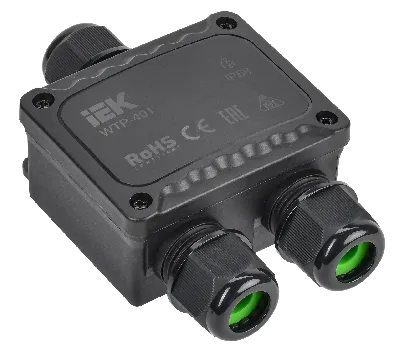 Коробка распред. герметичная WTP-401 3 ввода IP68