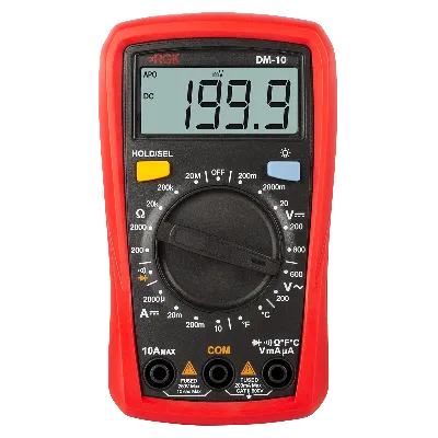 Мультиметр цифровой DM-10