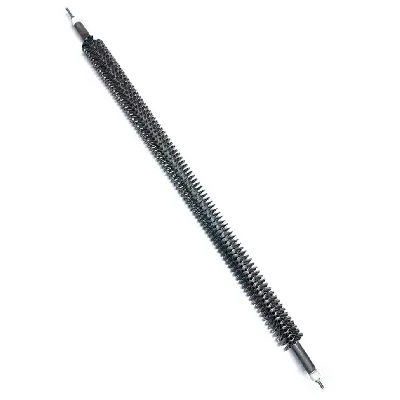 ТЭН 1500W, черн, L600мм, подвижный воздух, оребренный, ф1, 220V