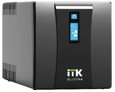 Источник бесперебойного питания Line-interactive 2000 ВА/1200 Вт, фаза 1/1, LCD дисплей, с АКБ 2х9AH, USB