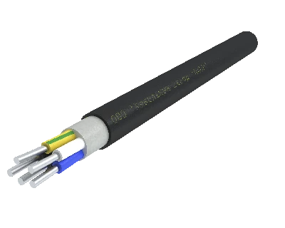 Кабель силовой  АсВВГнг(А)-LS 5х10ок(N.РЕ)-0.66 черный бар