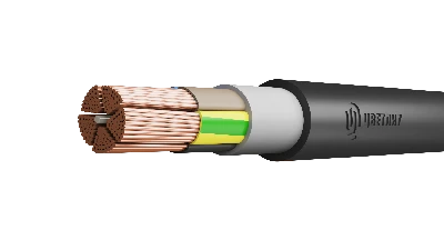 Кабель силовой ППГнг(A)-HF 5х95 (N.PE)-1 многопроволочный