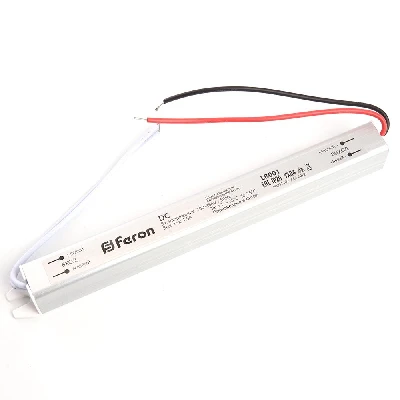 Драйвер светодиодный LED 24w 12v ультратонкий