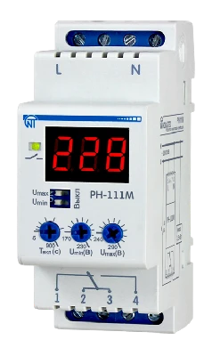 Реле напряжения РН-111М 16А