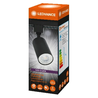 Светильник трековый LEDVANCE ECO TRACKSP 1PH GU10 BKRD 80X1 RU  LEDV